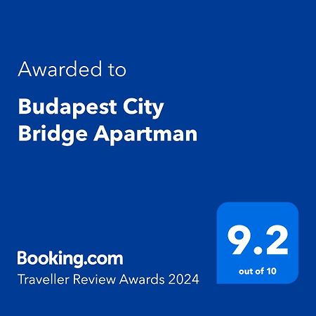 Budapest City Bridge Apartman المظهر الخارجي الصورة